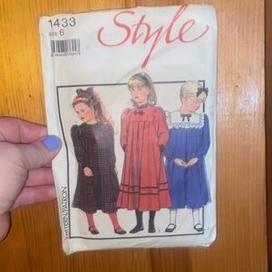 Style Girls' Dress Pattern